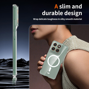 Funda Magnética Transparente para Teléfono <span class=keywords><strong>Motorola</strong></span> Moto Edge 70 5G, Delgada, 2 en 1, Híbrida de TPU+PC, Antiarañazos, Antigolpes, Protectora - Product Image 5