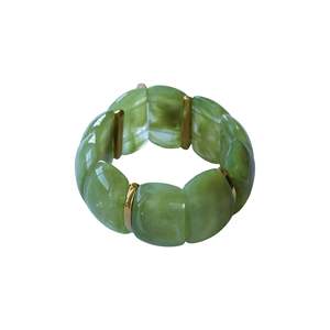 กำไลข้อมือแฟชั่น สแตนเลสสตีล 316L ชุบทอง PVD ทนทาน เป็นมิตรต่อสิ่งแวดล้อม - Product Image 1