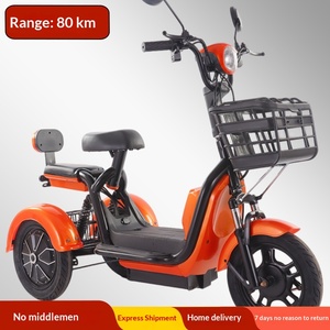 Tricycle Électrique pour Adultes, Mini Véhicule de Loisirs pour Femmes et Personnes Âgées, Voiture à Batterie Ouverte 500W 30km/h, Vente en Gros - Product Image 5