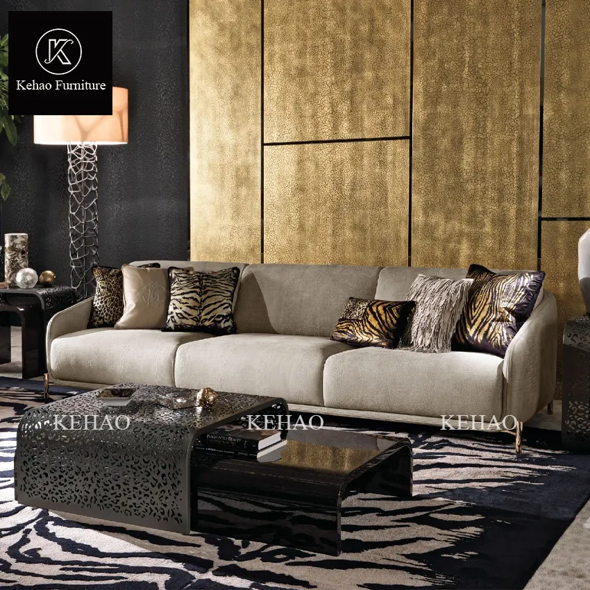 Итальянский Элитный диван для виллы, большие секционные диваны, набор сидений, итальянская Современная гостиная, роскошная мебель, дизайн дивана