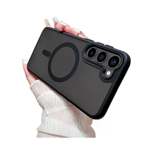 Hot bán da cảm thấy Frosted trong suốt từ điện thoại di động bìa cho Samsung <span class=keywords><strong>Galaxy</strong></span> S25 s25ultra S24 Matte Acrylic trường hợp điện thoại - Product Image 1