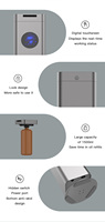 Diffuseurs d'arômes en aluminium Crearoma Diffuseur de parfum sans eau élégant et commercial avec contrôle intelligent de l'application Tuya