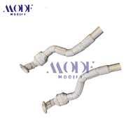 Tuyau d'échappement haute performance long/court en acier inoxydable pour Maserati GranTurismo 4.2 4.7 V8 2007-2020