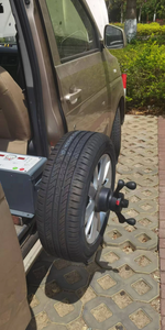 Precio de fábrica Rueda de mano Máquina equilibradora Tipo Herramienta de reparación Balanceador de ruedas para la venta - Product Image 5