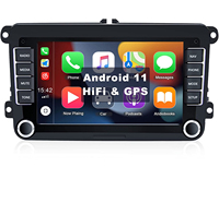 Lecteur DVD de voiture universel 7 pouces, unité principale Android 1 Go + 16 Go, 2 Go + 32 Go, CarPlay, navigation GPS, autoradio pour VW Golf Bora Passat Polo