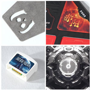 Jeux de société en plastique imprimés sur mesure, revêtement imperméable, jeu de table portable pour le camping en plein air, la plage, les fêtes, amusement interactif - Product Image 3