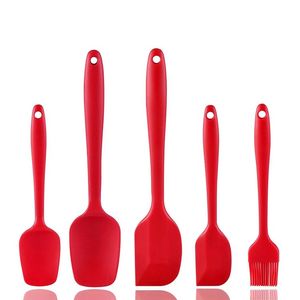 Espátula de Silicona Antiadherente Apta para Lavavajillas para Hornear y Cocinar, Utensilio de Cocina - Product Image 1