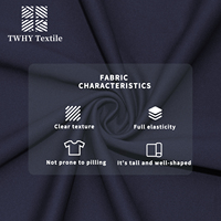 Stof Fabricage Bedrijf Breit Fabriek 90 Polyester 10 Spandex Luchtlaag Stof 220G Eendelig Jurk Stof Voor Jurken Vrouwen
