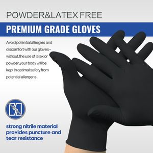XINGYU Ce sertifikalı siyah tek kullanımlık özel 3.5g 4g 4.5g 100 adet kutu nitril eldiven toz ücretsiz tek kullanımlık nitril eldiven - Product Image 6