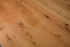 Gỗ sồi trắng Châu Âu 1 dải vô hình sơn mài sàn gỗ thiết kế hiện đại 3 lớp thiết kế 3 lớp với kỹ thuật chải - Product Image 2