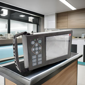 Peralatan medis <span class=keywords><strong>Ultrasound</strong></span> dokter hewan, peralatan pemindai genggam Digital pemeriksaan cembung kehamilan penting untuk hewan - Product Image 4
