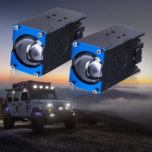 Luces Auxiliares Bi-LED, <span class=keywords><strong>Mini</strong></span> Luces de Conducción, Proyector para Motocicleta y Automóvil, Lentes de Niebla, Luces de Rejilla para Automóvil - Product Image 2