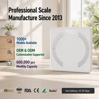 Báscula Inteligente de Grasa Corporal, Báscula Digital con Bluetooth, Sincronización con Aplicación, IMC, Inalámbrica, Profesional, de Alta Precisión, con Pantalla LED de Vidrio