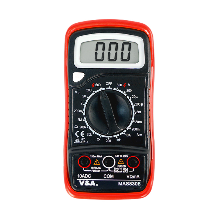 6600 Counts Digital Multimeter Peak Hold