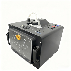 MINGLANG LED <strong>Fog</strong> <strong>Machine</strong> for Parties DMX512 6CH Multicolor Stage Equipment with <strong>3000W</strong> Remote Control Iron Power Source - Product Image 3