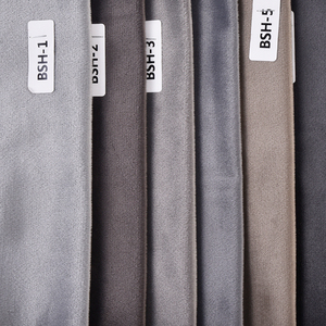 Trung Quốc Sản Xuất Không Thấm Nước 100% <span class=keywords><strong>Polyester</strong></span> Cô Gái Vải Thổ Nhĩ Kỳ Babyface Dệt Kim Hà Lan Nhung Rắn Màu Nhuộm - Product Image 3