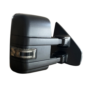 Nouveau rétroviseur latéral de remorquage de haute qualité pour F150 2004-2014, noir, chauffage électrique, ceinture, clignotant, éclairage au sol - Product Image 2