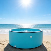 Piscine gonflable en tissu épais Drop Stitch, grande piscine extérieure pour jardin et cour