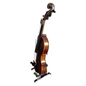 <span class=keywords><strong>Violon</strong></span> acoustique <span class=keywords><strong>pour</strong></span> <span class=keywords><strong>gaucher</strong></span> en bois d'épicéa européen et érable flammé, avec manche en ébène, vente en gros, personnalisable - Product Image 4
