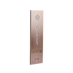 Plaque de porte de <span class=keywords><strong>chambre</strong></span> <span class=keywords><strong>d</strong></span>'<span class=keywords><strong>hôtel</strong></span> exquise avec sonnette intégrée, multifonctionnelle, compatible avec <span class=keywords><strong>la</strong></span> connexion Internet et les logiciels hôteliers - Product Image 2