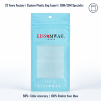 Sachet refermable personnalisé en PET+PE résistant à l'humidité avec impression en héliogravure/numérique pour poudre libre et blush – Emballage cosmétique personnalisable