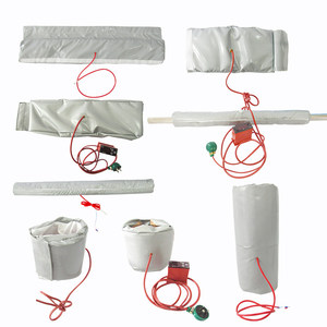Gaine isolante en céramique de fibre de verre à économie d'énergie pour chauffage par bande, pour injection - Product Image 5