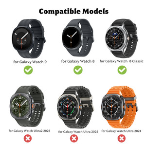 Correa de tela trenzada, banda deportiva ajustable de nailon elástico para <span class=keywords><strong>Samsung</strong></span> Galaxy Watch 9 8, accesorios de correa de 40mm y 44mm - Product Image 2