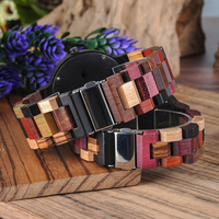 Montre de couple en bois de haute qualité avec logo personnalisé, style monnayeur, mode sport, mouvement à quartz 40 mm, cadran à aiguilles, pour hommes et femmes