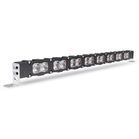 Barre lumineuse de travail LED 10W pour voiture tout-terrain 4x4, 10-50 pouces, projecteur combiné fin avec rétroéclairage blanc froid, garantie 24 mois