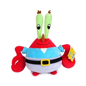 Set di Peluche Autentici: <span class=keywords><strong>Patrick</strong></span> Star, Mr. Krabs, Squidward, Piccolo Lumaca - Cuscini in Cotone PP, Altezza 31-50cm - Product Image 2