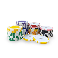 Marqueur vierge de jeton de poker de haute qualité Marqueur de balle de golf de conception personnalisée