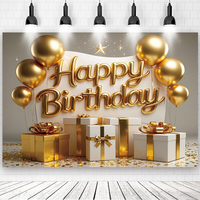 Gran Oferta: Banner de Fondo para Fiesta de Cumpleaños de la Marca Gasser, Impresión Digital 3D/2D, Resistente a los Rayos UV, Antidesgarros, Vinilo Impermeable