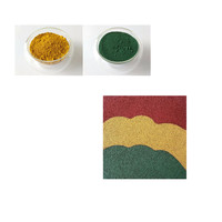 Pigment inbiologique en poudre, 15 ml, colorant, oxyde de fer rouge et jaune