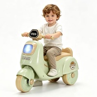 Monopattino per Bambini 1-3 Anni, Scooter per Imparare a Camminare, Moto Senza Pedali per Bambini