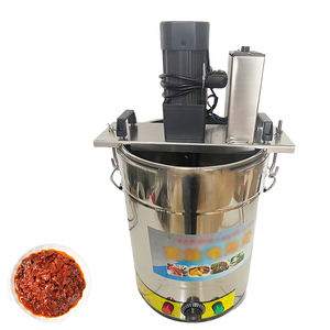Multi-Voltage Industrial Automatic Tilting <b>Mixer</b> Cooking Machine Automatic Cooking Sauce Juice Blender - Product Image 1