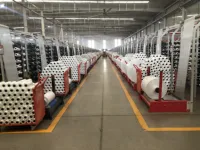 Rouleau de tissu tubulaire tissé en polypropylène blanc, économique et résistant à l'humidité, pour la fabrication de sacs de riz/farine/ciment