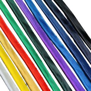 ホワイトサテンシルキーパイピングコード衣服用エッジ装飾織りパイピングテープウェビング縫製枕用 - Product Image 4