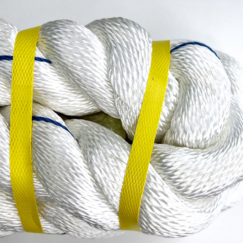 Wear Resistant White Braid Rope 4mm
