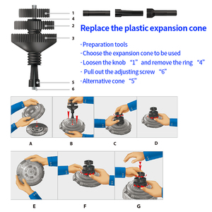 Outil universel de centrage et de correction du trou d'embrayage pour voiture - Product Image 4