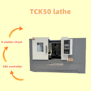 TCK50 tour CNC machine lit incliné cnc métal processionnel avec rail incliné système Siemens - Product Image 6