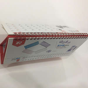 Calendario de escritorio con logotipo personalizado CMYK <span class=keywords><strong>365</strong></span> días espiral mensual sin fecha soporte de autocuidado Calendario de mesa abatible - Product Image 5