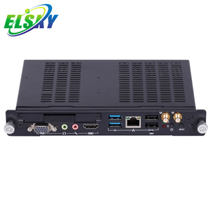 Mini PC ELSKT X86 con Procesador Intel Core I3 de 7.ª Generación 7100U/I5 7200U/I7 7500U, DDR4 16GB, 12V/19V, 4K VGA, Ranura OPS, 1*1000M LAN - Product Image 1
