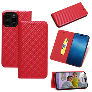 Shock-Absorbing Wear-Resistant <strong>Flip</strong> Phone Cover,Non-Slip Carbon Surface Anti-Slip Protective <strong>Case</strong> for <strong>OPPO</strong> <strong>A7</strong> Pro Max/Reno16c/A6 - Product Image 2