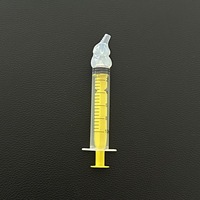 Seringue de lavage nasal en silicone souple de type OEM pour bébé, outil de soin nasal pour adulte, dispositif d'aspiration nasale 9579