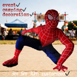 Decoración para Fiestas Infantiles, Carpa Inflable con Forma de Personajes de Dibujos Animados, Superhéroes - Product Image 3
