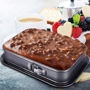 Rectangular Non Stick Carbon Steel Baking Pan Cake Mold Easy Unmold For Baking Commercial Use - Product Image 1