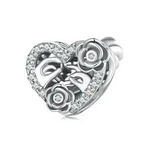 Fine Jewelry Pendants Bulk 925 Silver Charms Lucky Charm Bracelet Charms For Womens