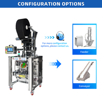 Machine d'emballage à scellage ultrasonique 3 côtés pour granulés plastiques, granulés PVC, granulés de résine, granulés de caoutchouc, gel de silice déshydratant
