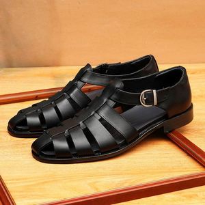 Chaussures italiennes haut de gamme pour hommes, en cuir véritable, à bout pointu, style brillant, idéales pour les affaires et les mariages - Product Image 5