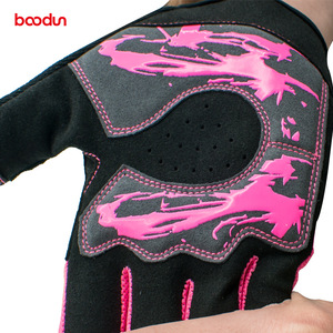 BaoDun Cycling Gloves <b>Long</b> Finger Breathable Silicone Non <b>Slip</b> Shock Absorbing For Road Mountain Bike Unisex Microfiber - Product Image 1